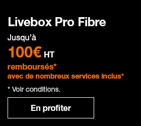 Internet Livebox Pro Fibre avec Wifi 6 intégré